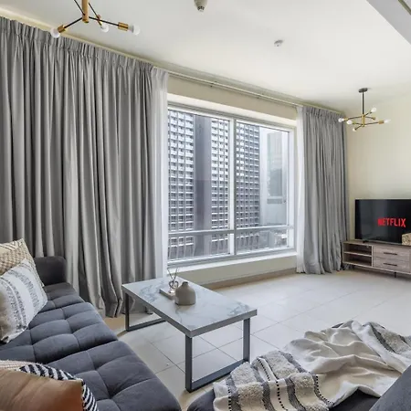 Guestready - Sleek Suite With Burj Views Dubai Exterior photo