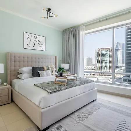 Guestready - Sleek Suite With Burj Views Dubai Exterior photo